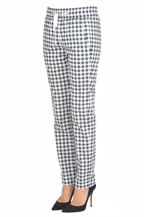 DONDUP Checked print trousers